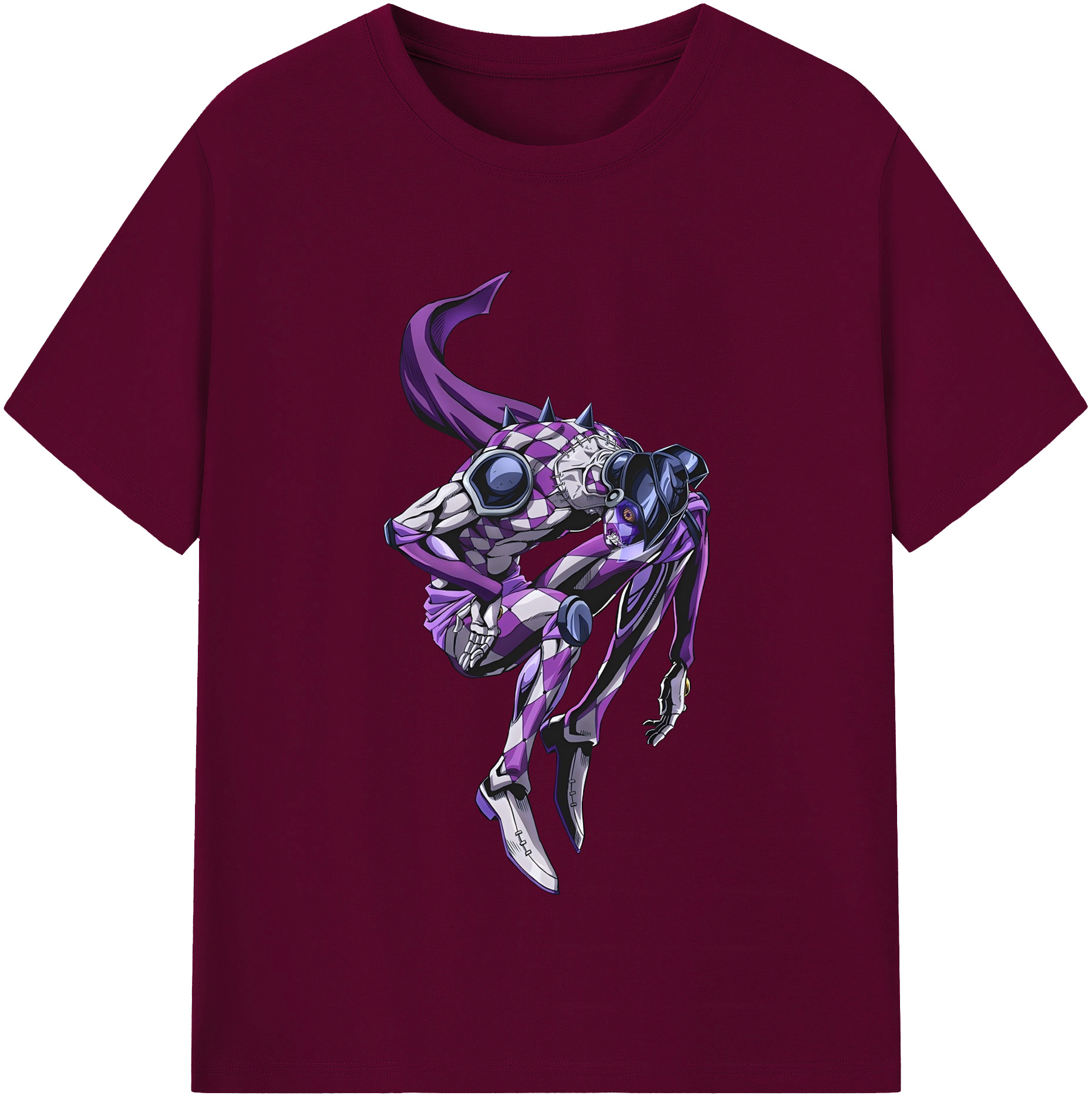 （画像用） ジョジョの奇妙な冒険 パンナコッタ?フー JoJo's Bizarre Adventure Pannacotta Fugo レディースカジュアルプリントTシャツ（綿100％）
